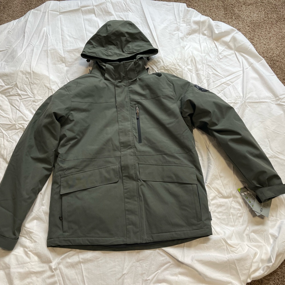 Free Country Men's Hooded Performance 3 in 1 Jacket